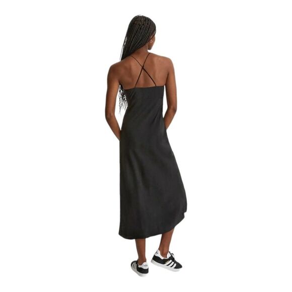 Madewell | Crossback Slip Midi Dress Layton Adjustable Straps 14 Effortless NWT - Picture 13 of 16